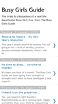 Mobile Screenshot of busygirlsguide.blogspot.com