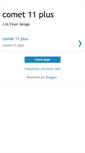 Mobile Screenshot of comet11.blogspot.com