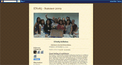 Desktop Screenshot of en085summer2009.blogspot.com