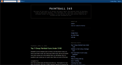 Desktop Screenshot of paintball365.blogspot.com