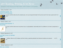 Tablet Screenshot of 4rvreading-writingnewsletter.blogspot.com