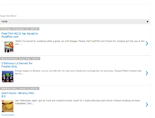 Tablet Screenshot of foodflirt90210.blogspot.com