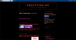 Desktop Screenshot of educationok.blogspot.com