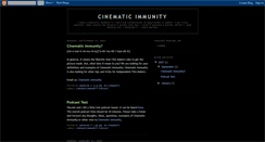 Desktop Screenshot of cinematicimmunity.blogspot.com