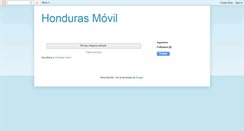 Desktop Screenshot of hondurasmovil.blogspot.com
