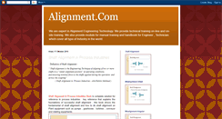 Desktop Screenshot of alignment1.blogspot.com