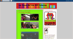 Desktop Screenshot of lacasadelosmilcolores.blogspot.com