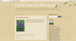 Desktop Screenshot of adkinsarboretum.blogspot.com