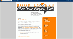 Desktop Screenshot of book-lovers-get-your-english-on.blogspot.com