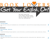 Tablet Screenshot of book-lovers-get-your-english-on.blogspot.com