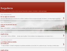 Tablet Screenshot of burguilleros.blogspot.com