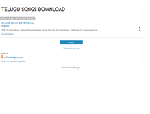 Tablet Screenshot of online-telugusongs.blogspot.com