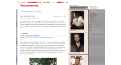 Desktop Screenshot of mandyslaminatedlist.blogspot.com