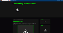 Desktop Screenshot of carpfishingsindescanso.blogspot.com