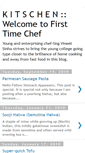 Mobile Screenshot of firsttimechef.blogspot.com