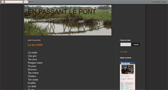 Desktop Screenshot of enpassantlepont.blogspot.com