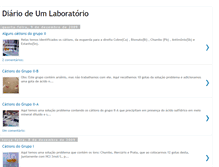 Tablet Screenshot of diariodeumlaboratorio.blogspot.com