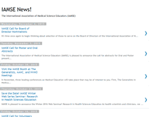 Tablet Screenshot of iamse-news.blogspot.com