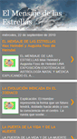 Mobile Screenshot of elmensajedelasestrellas.blogspot.com