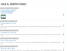 Tablet Screenshot of juliejosephfamily.blogspot.com