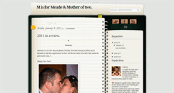 Desktop Screenshot of ambernicolemeade.blogspot.com