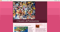 Desktop Screenshot of lincantodellanimazione.blogspot.com