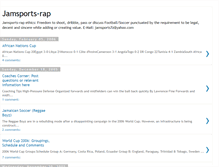 Tablet Screenshot of jamfootballsoccer.blogspot.com