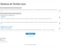 Tablet Screenshot of elasticosleon.blogspot.com