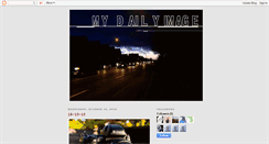 Desktop Screenshot of mydailyimage.blogspot.com