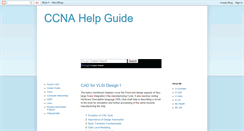 Desktop Screenshot of ccnahelpguides.blogspot.com