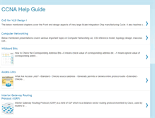 Tablet Screenshot of ccnahelpguides.blogspot.com