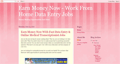 Desktop Screenshot of free-work-from-home-data-entry.blogspot.com