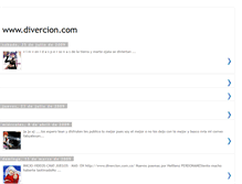 Tablet Screenshot of divercionilandia.blogspot.com