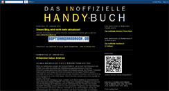 Desktop Screenshot of handybuch.blogspot.com