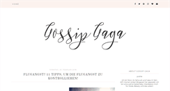 Desktop Screenshot of gossip-gaga.blogspot.com