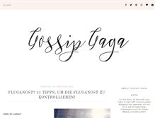 Tablet Screenshot of gossip-gaga.blogspot.com