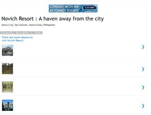 Tablet Screenshot of novich-resort.blogspot.com