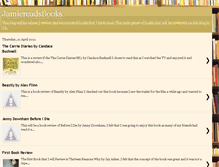 Tablet Screenshot of jamiereadsbooks.blogspot.com