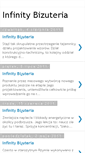 Mobile Screenshot of infinity-bizuteria-i5j.blogspot.com