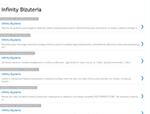 Tablet Screenshot of infinity-bizuteria-i5j.blogspot.com