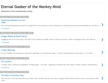 Tablet Screenshot of goobermonkey.blogspot.com