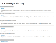 Tablet Screenshot of littletownrpg.blogspot.com
