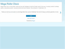 Tablet Screenshot of megarollerdisco.blogspot.com