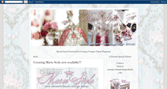 Desktop Screenshot of creatingmariestyle.blogspot.com