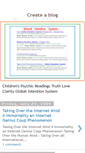 Mobile Screenshot of childrens-psychic-readings.blogspot.com