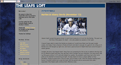 Desktop Screenshot of leafsloft.blogspot.com