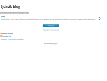 Tablet Screenshot of ljdasik.blogspot.com