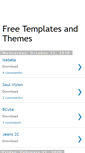 Mobile Screenshot of freetemplates2you.blogspot.com