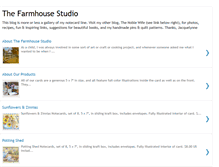 Tablet Screenshot of farmhousestudio.blogspot.com