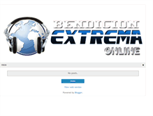 Tablet Screenshot of bendicionextremaradio.blogspot.com